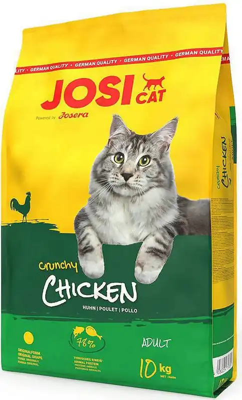 Ostatnie sztuki Josera Josicat Crunchy Chicken Karma z kurczakiem dla kota 10kg