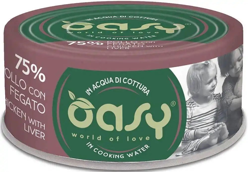 Zniżka Oasy More Love Chicken Liver Adult Karma z kurczakiem i wątróbką dla kota 70g