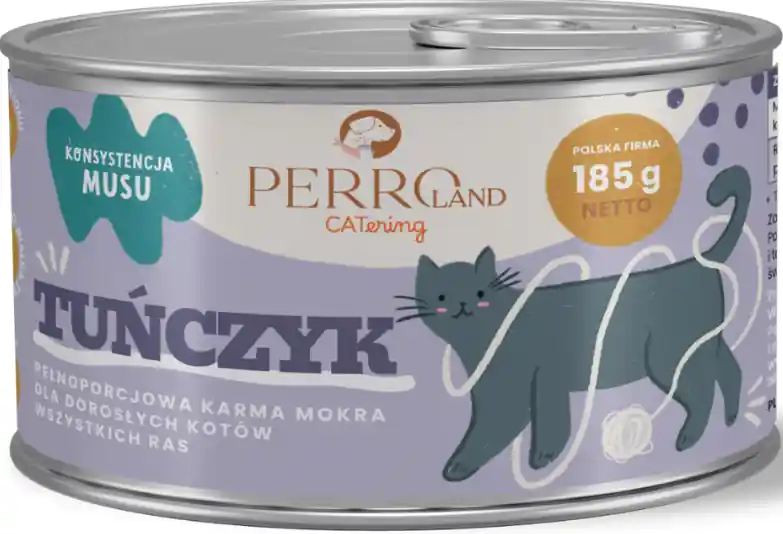 PerroLand CATering Adult Karma z tuńczykiem dla kota 185g Zamów dziś