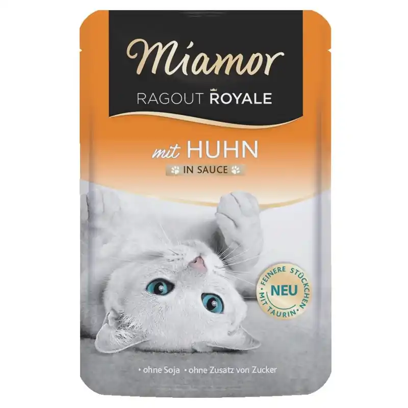 Darmowy zwrot MIAMOR Ragout Royale - Kurczak w sosie 100g