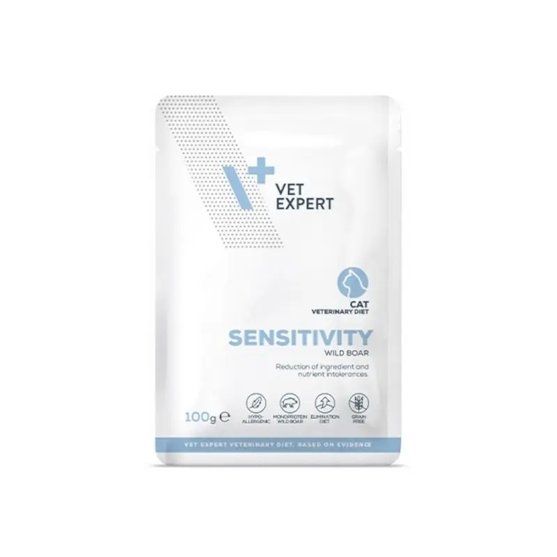 VETEXPERT 4T Vet. Diet Cat Sensitivity (saszetka) 100g Nie przegap