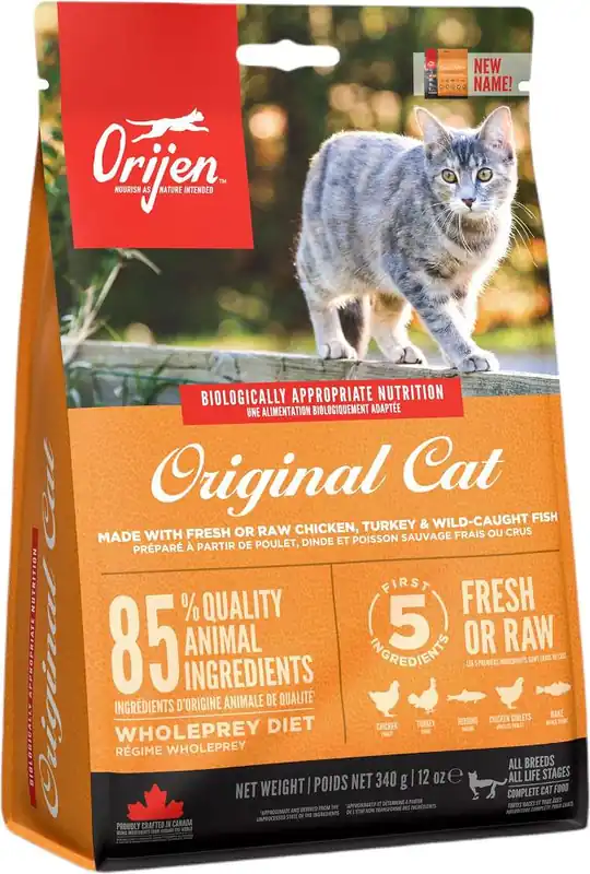 Ostatnie sztuki Orijen CAT Original Karma dla kota i kociąt 340g