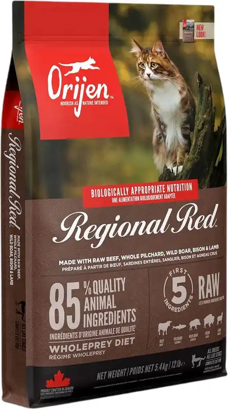 Bestseller Orijen CAT Regional Red Karma dla kota 5.4kg