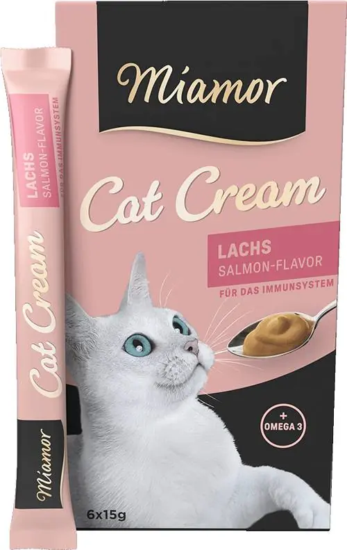 Miamor Przysmak Cat Cream Lachs dla kota op. 90g Wyjątkowa oferta