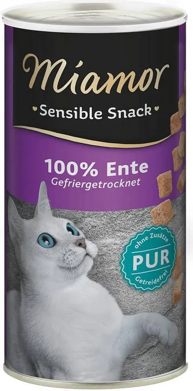 Okazja Miamor Przysmak Sensible Snack Ente z kaczką dla kota op. 30g