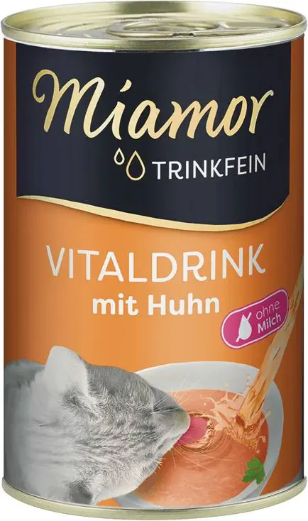 Miamor Przysmak Trinkfein Vitaldrink mit Huhn z kurczakiem dla kota op. 135ml Zamów teraz