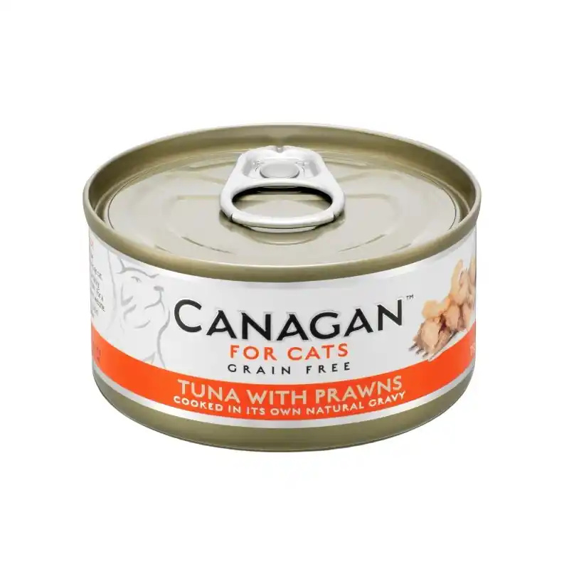 CANAGAN Cat Can - Tuna with Prawns - tuńczyk z krewtkami 75g (puszka) Oferta