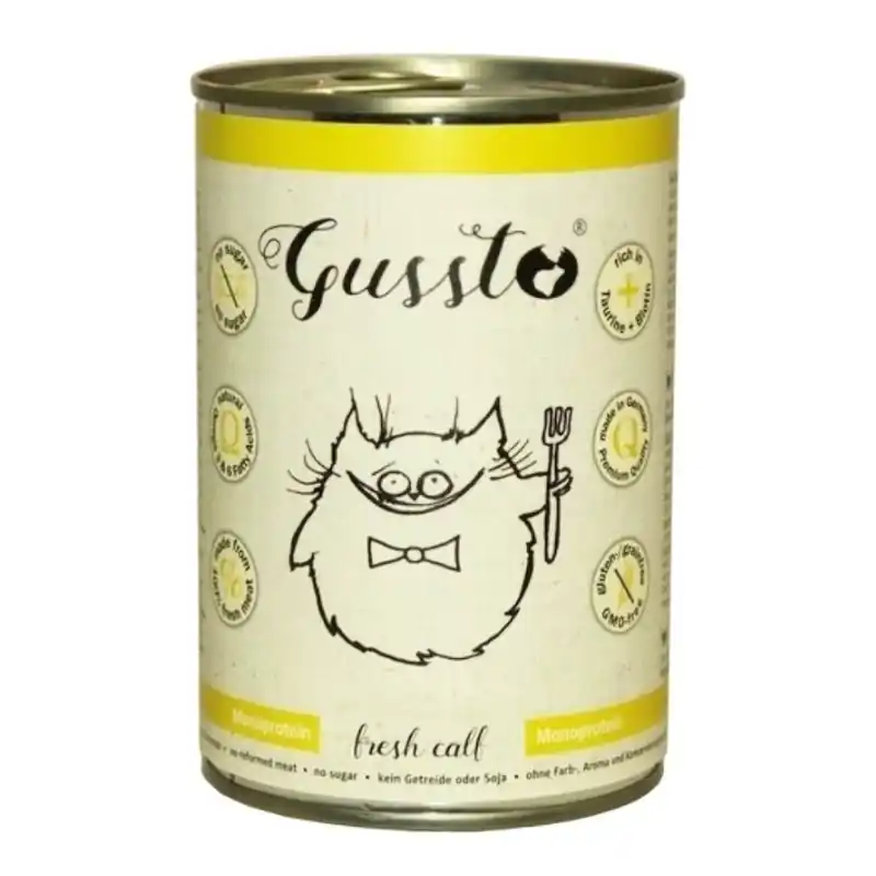 GUSSTO Cat - Fresh Calf (puszka) Bezpieczne zakupy