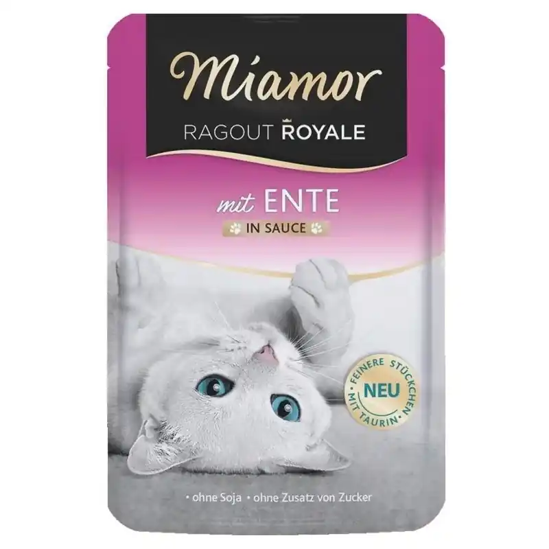 Łatwy zwrot MIAMOR Ragout Royale - kaczka w sosie saszetka 100g