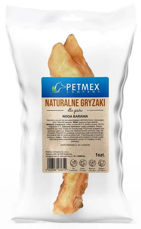 Super okazja Petmex Przysmak Noga barania dla psa 1szt.