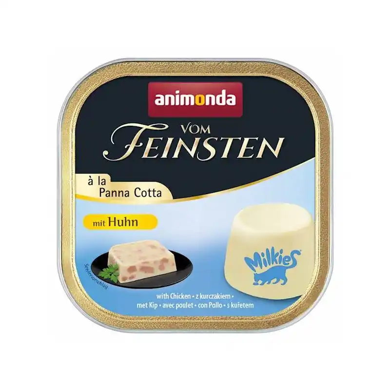 ANIMONDA Vom Feinsten a la Panna Cotta z kurczakiem 100g Promocja