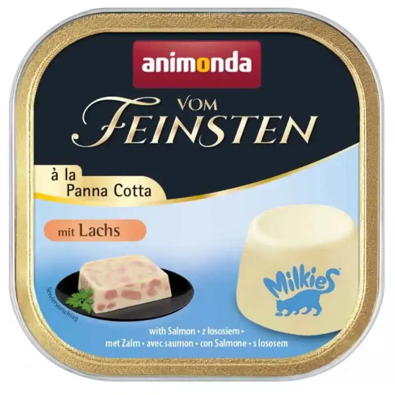 ANIMONDA Vom Feinsten a la Panna Cotta z łososiem 100g Darmowy zwrot