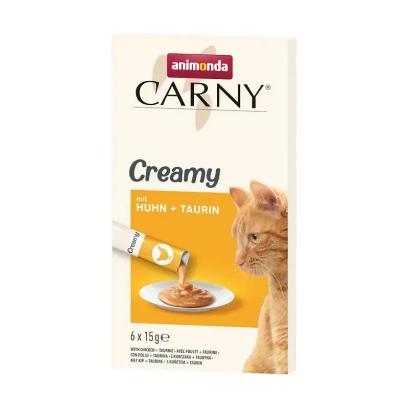 ANIMONDA Carny Creamy z kurczakiem i tauryną 6x 15g Wybór klientów