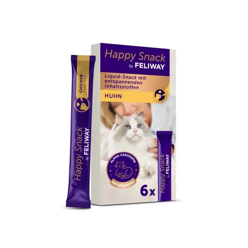 FELIWAY Happy Snack Chicken - przysmak relaksujący 6 szt. Cena promocyjna