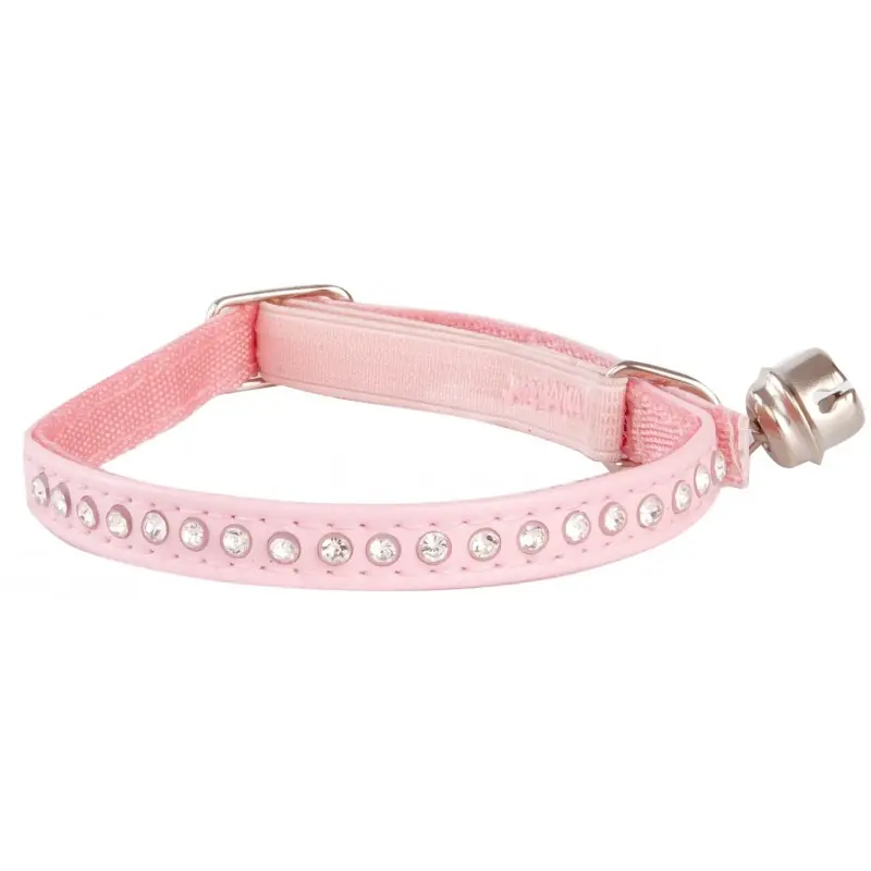 DINGO Obroża Glamour dla kota 1,0 x 29 cm różowa Cena promocyjna