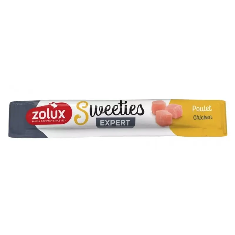Taniej ZOLUX Sweeties kremowy przysmak dla kota z kurczakiem 14g - 1 szt.