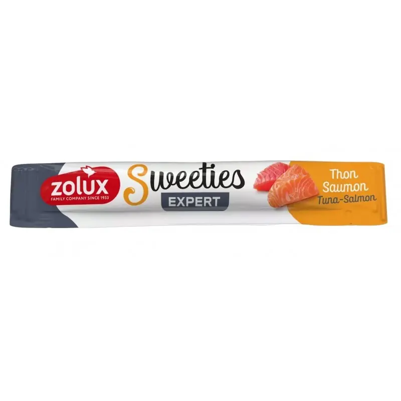 Obniżka ceny ZOLUX Sweeties kremowy przysmak dla kota z tuńczykiem i łososiem 14g - 1 szt.