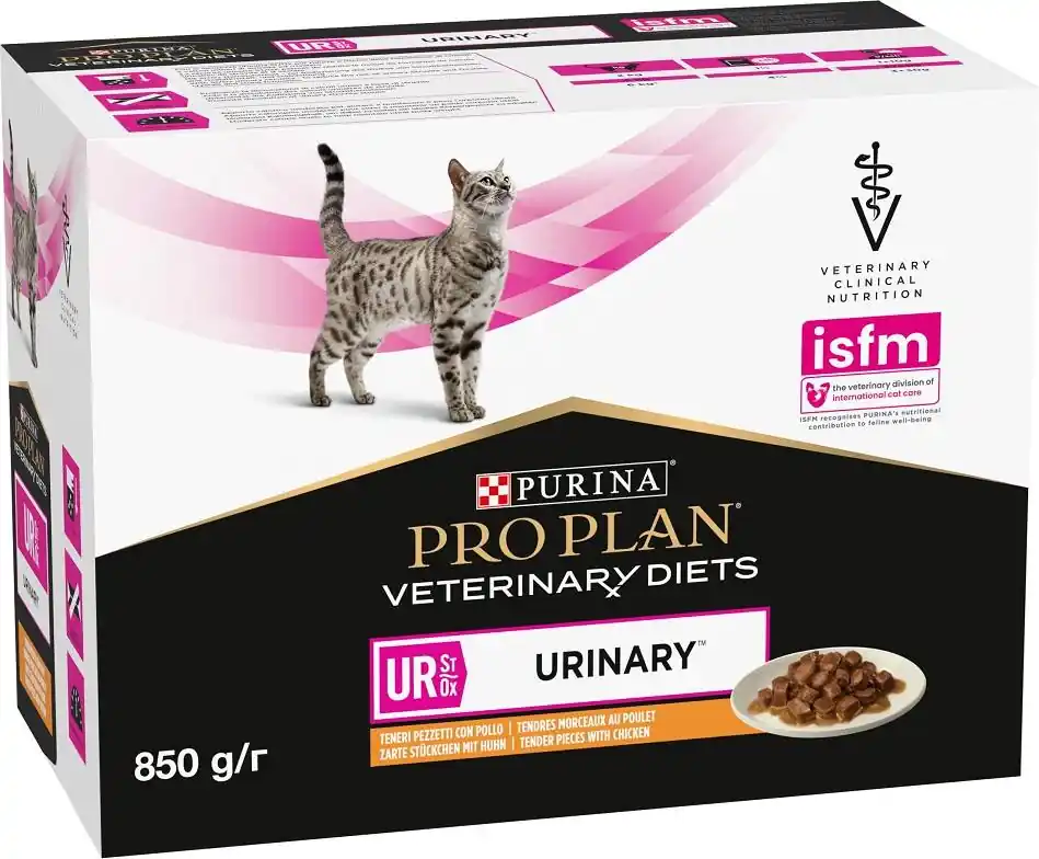 Tylko dziś Purina Veterinary Diets Feline UR Urinary Karma z kurczakiem dla kota 10x85g