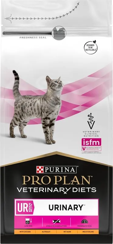 Niska cena Purina Veterinary Diets Feline UR Urinary Karma z kurczakiem dla kota 5kg