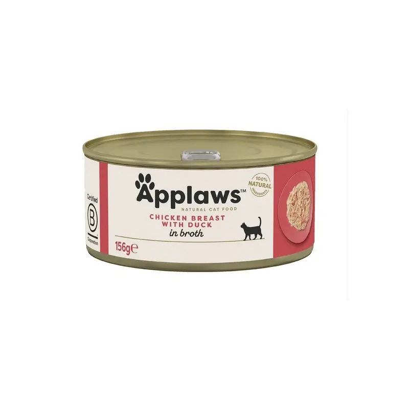APPLAWS Cat Kurczak z Kaczką 156g (puszka) Zamów teraz