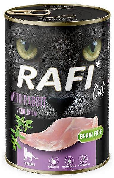 Rafi Cat Sterilised Karma z królikiem dla kota 400g Najlepsza cena