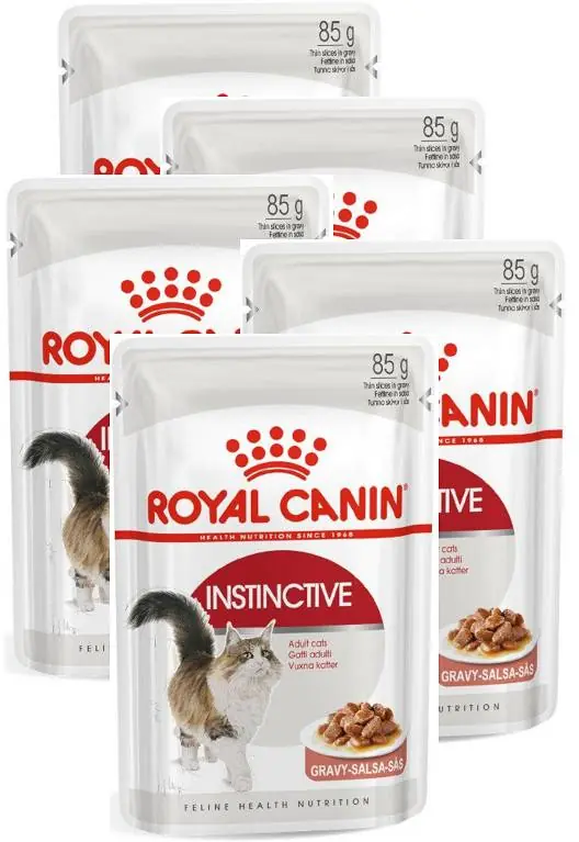 Wysoka jakość Royal Canin CAT Instinctive Karma w sosie dla kota saszetka 12x85g PAKIET