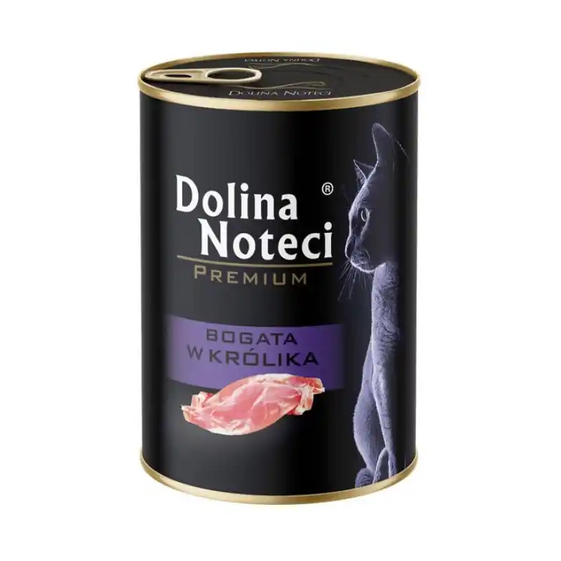 DOLINA NOTECI Premium dla kota - Bogata w królika Bestseller