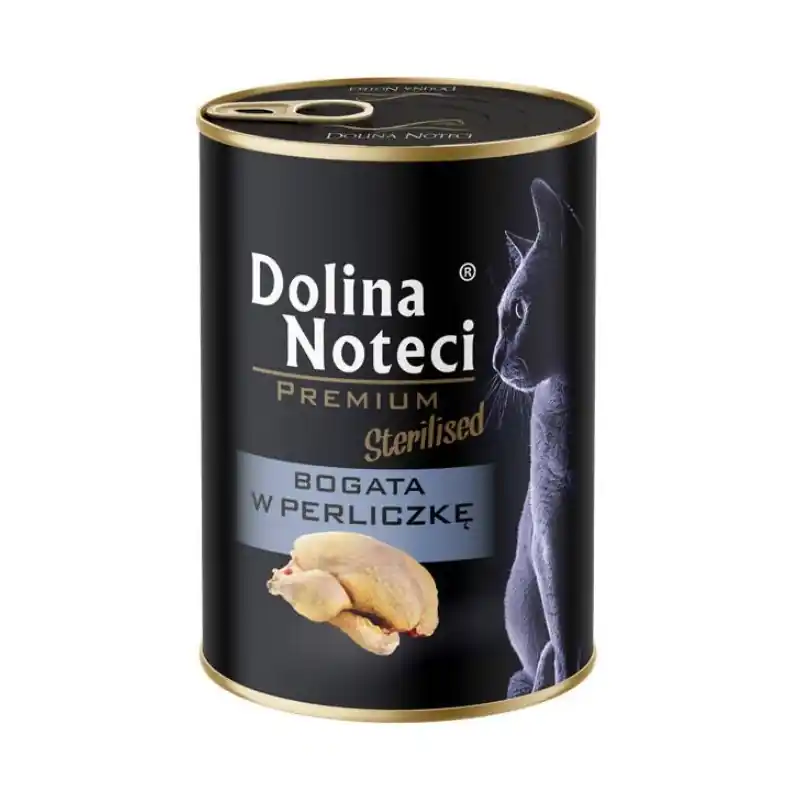 DOLINA NOTECI Premium dla kota sterylizowanego - Bogata w perliczkę Wysoka jakość