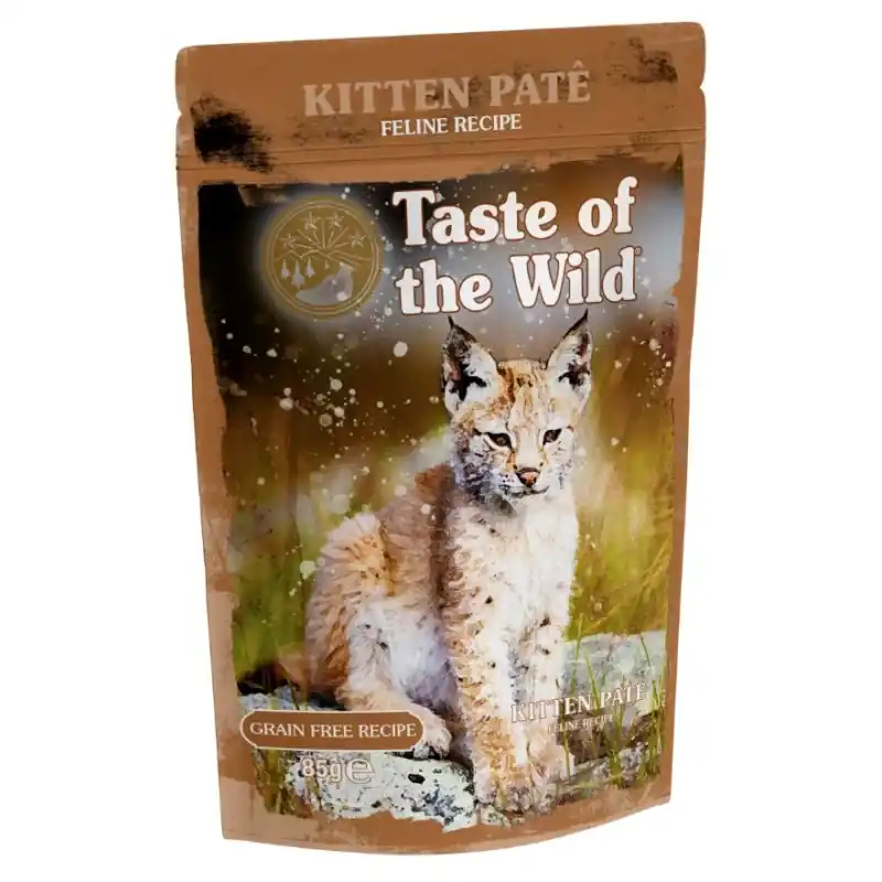 Oferta TASTE OF THE WILD KITTEN Pate 85g (saszetka)