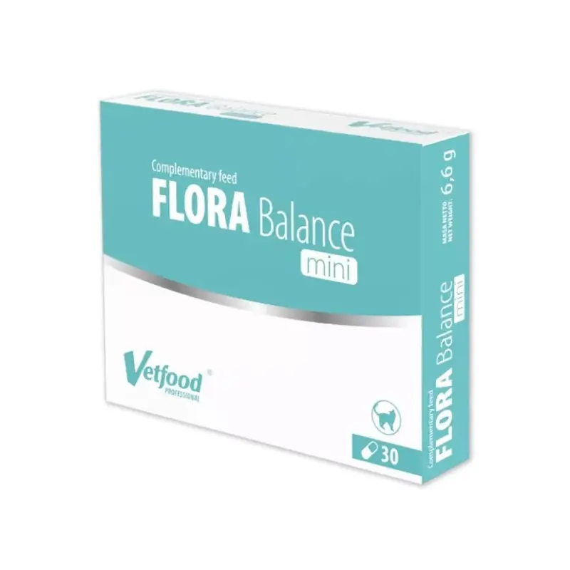 VETFOOD Flora Balance mini 30 kapsułek (blistry) Ograniczona ilość
