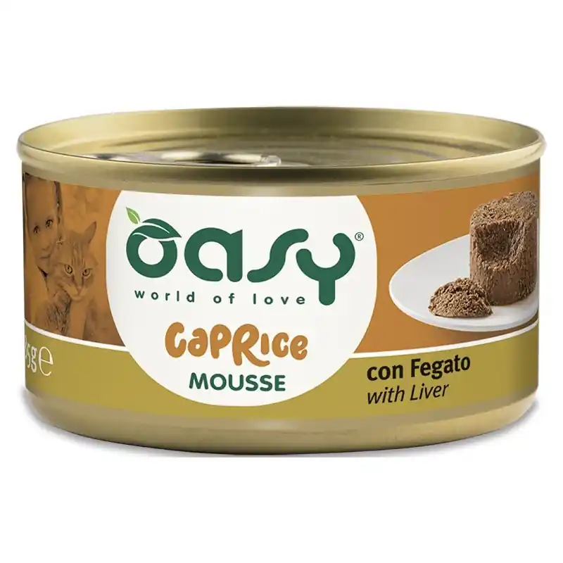 OASY Kot Mousse - z wątróbką 85g (puszka) Tani
