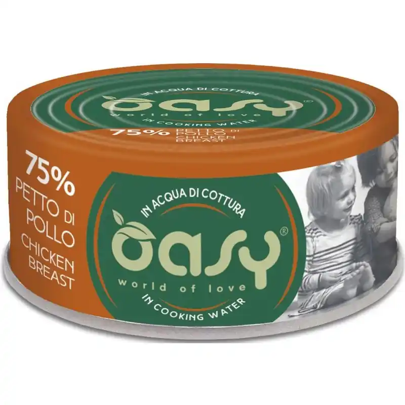Premium OASY Kot Pierś z kurczaka 70g (puszka)