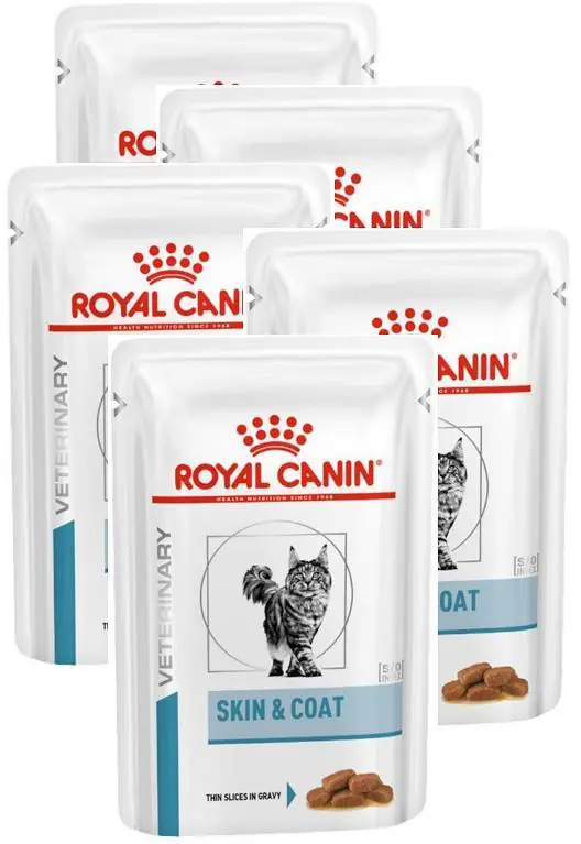 Bestseller Royal Canin VET CAT Skin&Coat Karma dla kota 12x85g PAKIET WYPRZEDAŻ