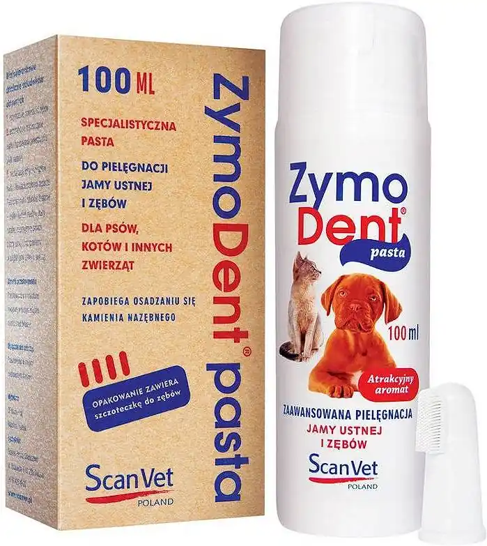 Ekspresowa dostawa Scanvet ZymoDent Pasta do zębów dla psa i kota 100g