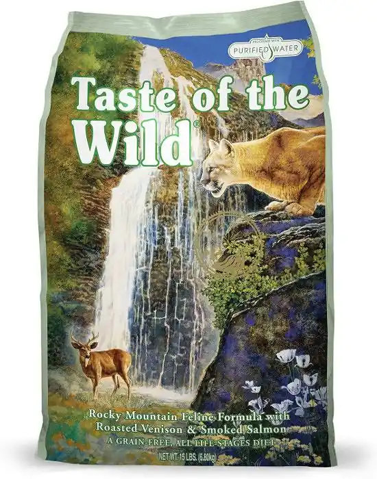 Darmowy zwrot Taste of the Wild ROCKY MOUNTAIN Feline Karma dla kota 2kg