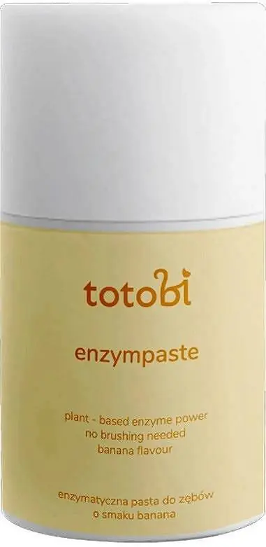 Totobi Naturalna Enzymatyczna Bananowa Pasta do zębów dla psa i kota 50ml Dostępne od ręki
