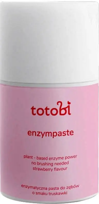 Wyprzedaż Totobi Naturalna Enzymatyczna Truskawkowa Pasta do zębów dla psa i kota 50ml