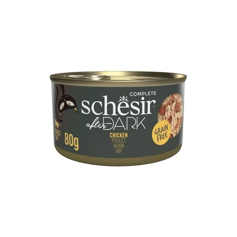 SCHESIR After Dark Filet z kurczaka w bulionie 80g (puszka) Szybka dostawa