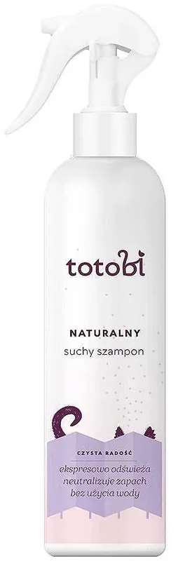 Oferta czasowa Totobi Naturalny suchy szampon dla psa i kota 300ml