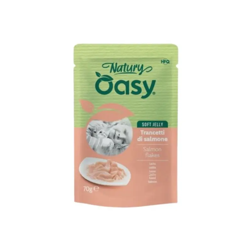 OASY Kot Łosoś (saszetka) 70g Szybka dostawa