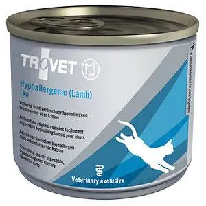 Łatwy zwrot Trovet CAT Hypoallergenic Lamb LRD Karma z jagnięciną dla kota 200g