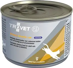 Darmowy zwrot Trovet CAT Urinary Struvite ASD Karma dla kota 200g