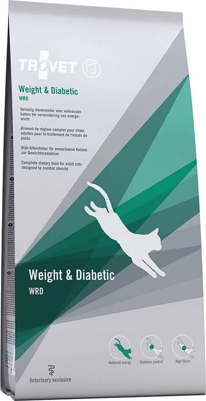 Trovet CAT Weight&Diabetic WRD Karma dla kota 3kg Bezpieczne zakupy
