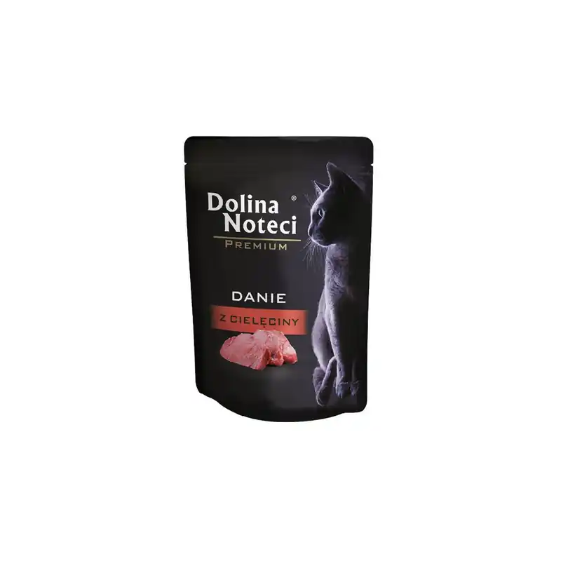 DOLINA NOTECI Premium - Danie z cielęciny dla kota (saszetka) Kup teraz