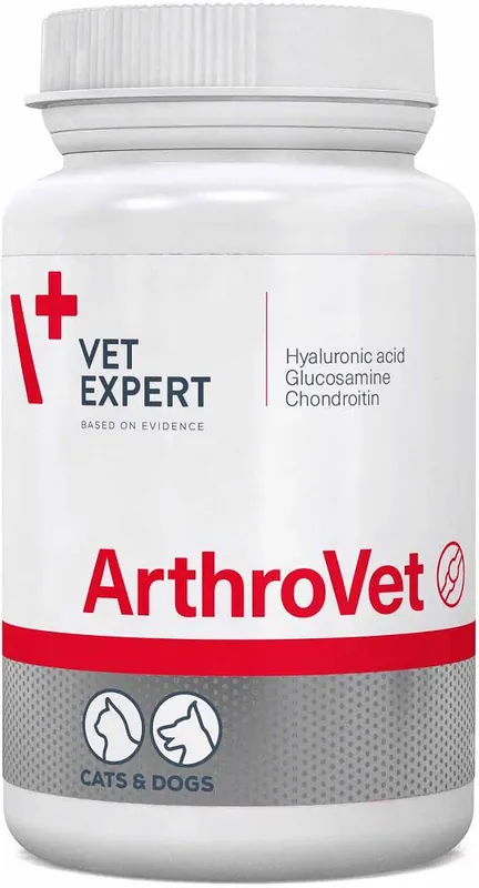 Bestseller VetExpert ArthroVet dla psa i kota Suplement diety 90 tab.