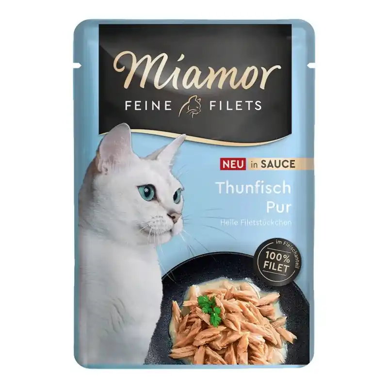 Nie przegap MIAMOR Feine Filets w sosie saszetka - tuńczyk 100g