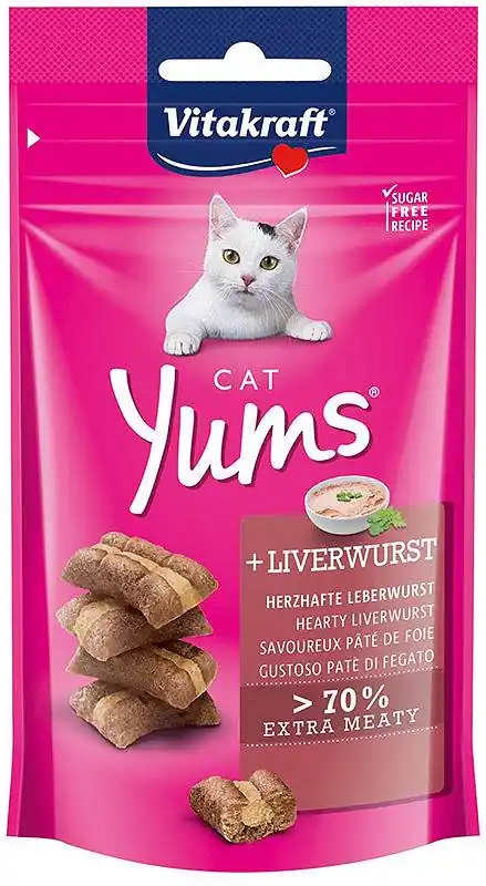 Vitakraft Przysmak Cat Yums z wątróbką dla kota op. 40g 28822 Do wyczerpania zapasów