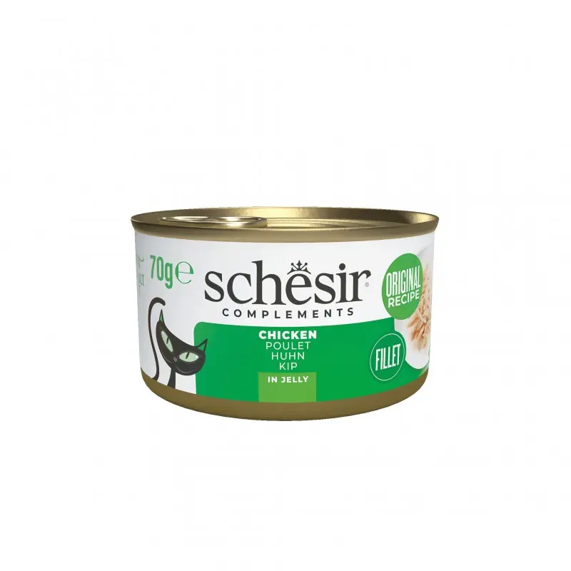 Oferta SCHESIR Complements karma mokra dla kotów kurczak w galarecie 70g (puszka)