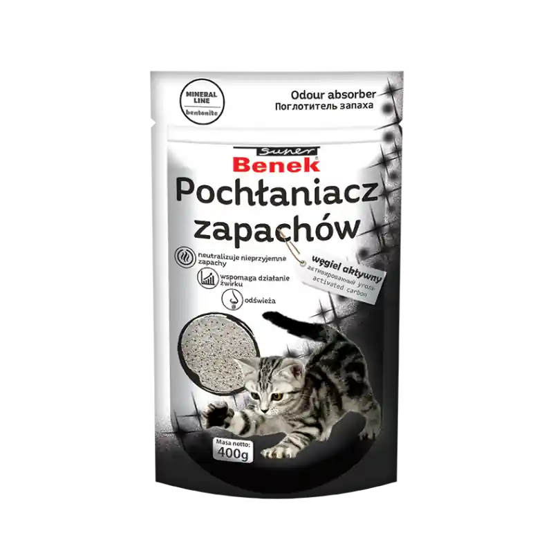 SUPER BENEK Pochłaniacz z Węglem Aktywnym 400g Wyjątkowa oferta