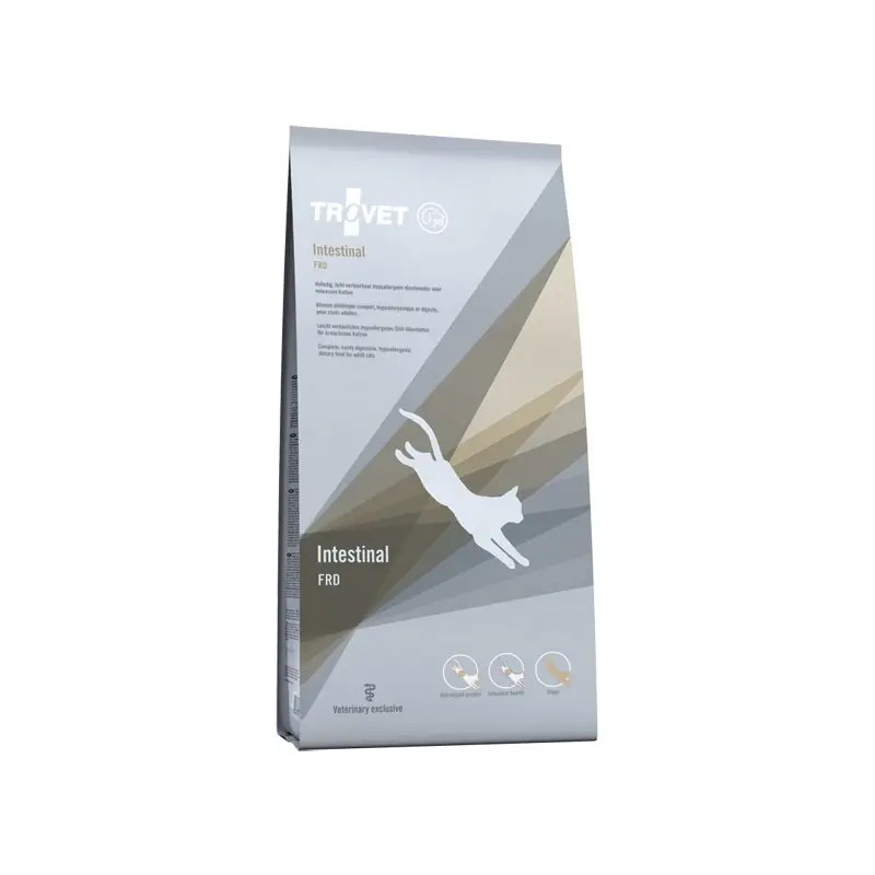 Popularny TROVET FRD Intestinal Sucha karma dla kota 2,5kg